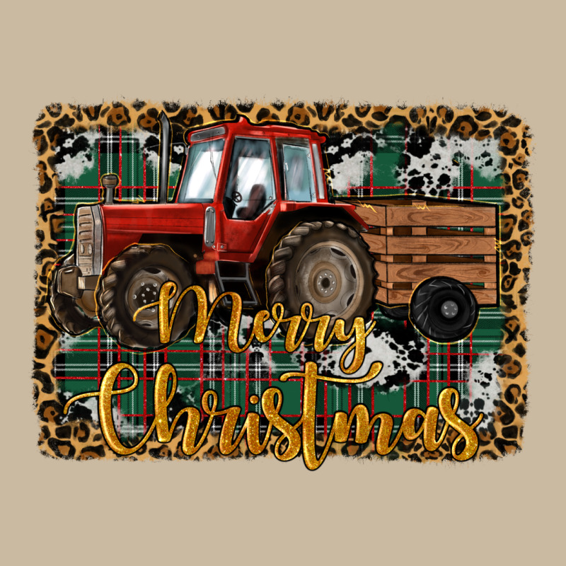 Merry Christmas Farm Tractor Long Sleeve Tee by RanaPortraitStore | Teevron