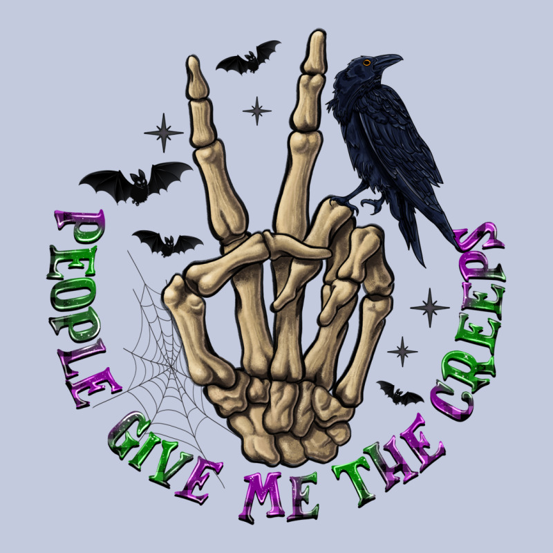 People Give Me The Creeps Long Sleeve Tee by texasbilliewilder | Teevron