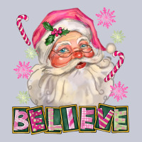 Pink Believe Santa Christmas Heavyweight Hoodie | Teevron