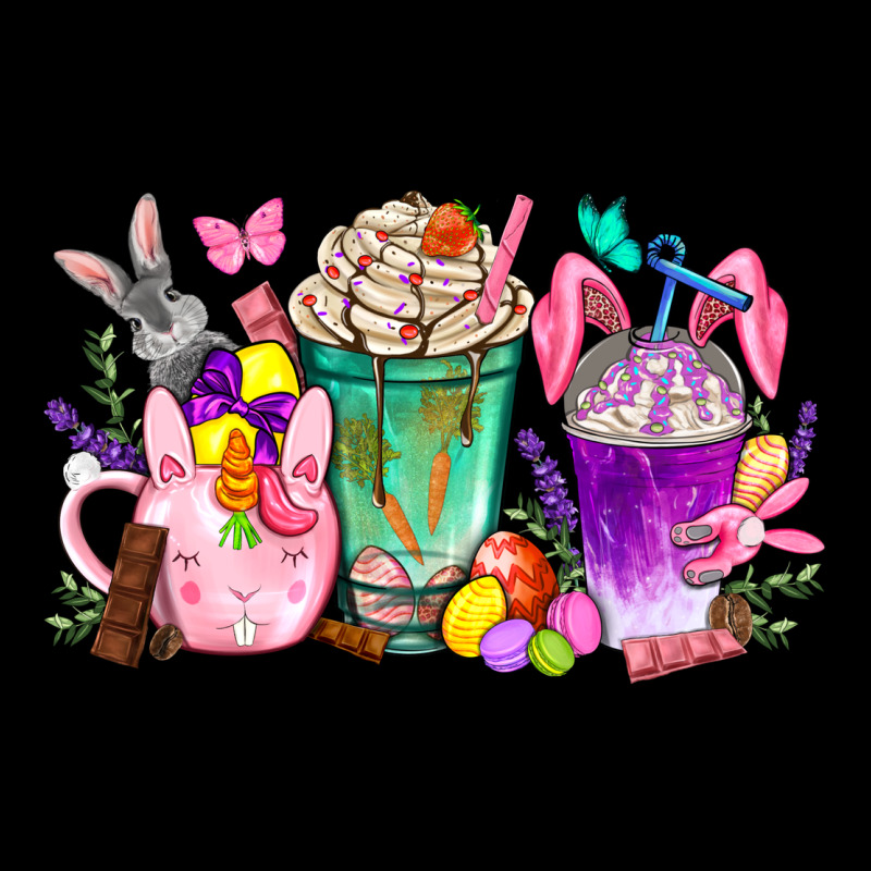 Easter Coffee Cups With Bunny Premium Tee by NancyCooperArtShop | Teevron