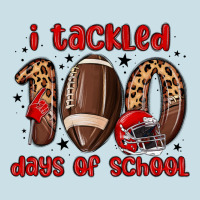 I Tackled 100 Days Of School Ladies Tee | Teevron