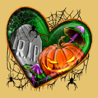 Halloween Heart With Pumpkin Premium Sweatshirt | Teevron