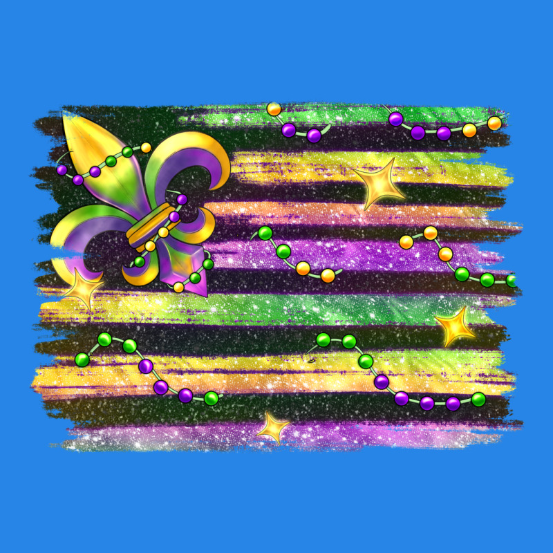 Mardi Gras Flag Premium Hoodie by FaDigitalArtStudio | Teevron