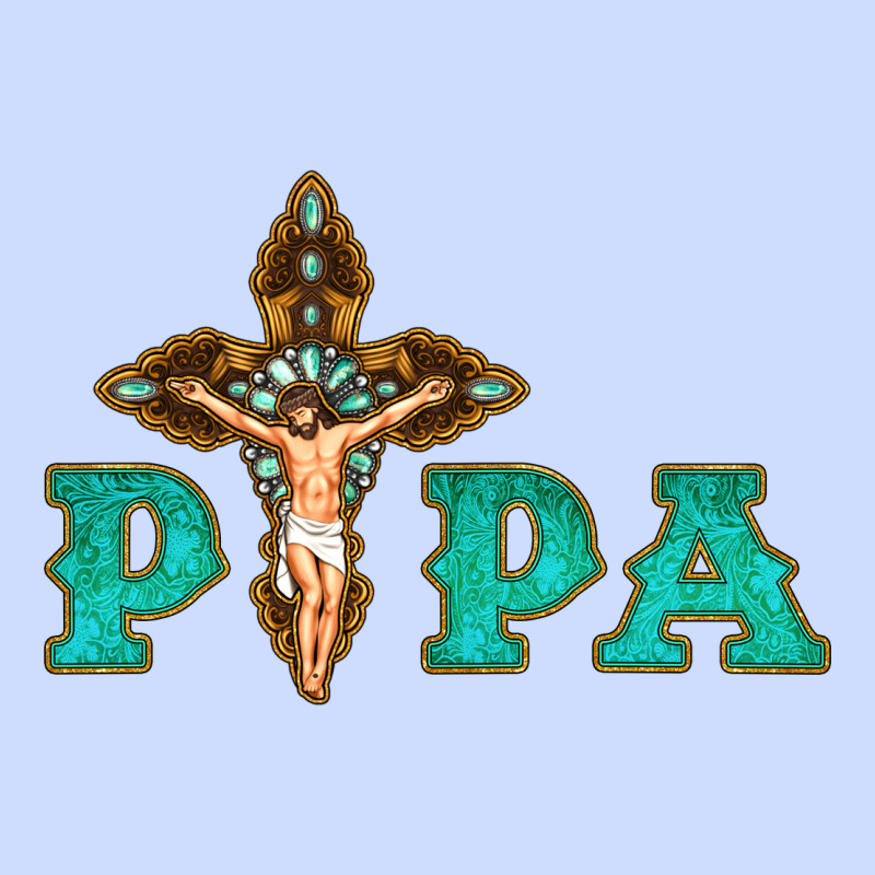 Papa Jesus With Cross Urban Heavy Tee by Bettercallsaul | Teevron