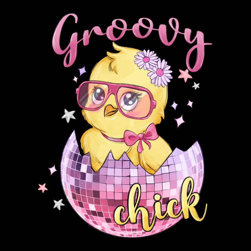 Groovy Chick Easter Heavy Core Tee by MaliasSmallBusiness | Teevron