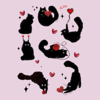 Valentine Cat Ladies Tee | Teevron