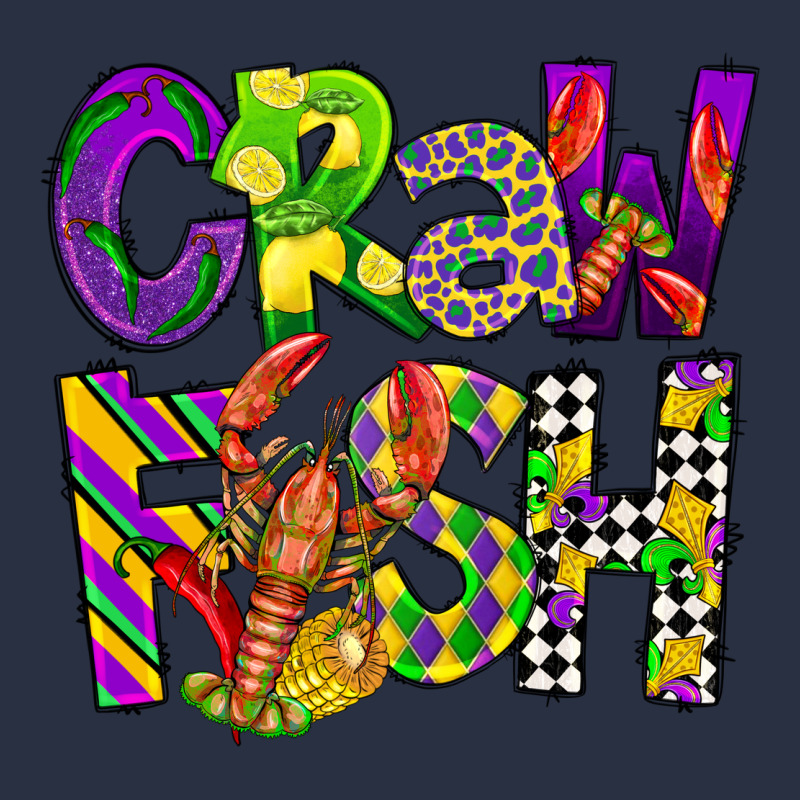 Crawfish Mardi Gras Heavyweight Sweatshirt by CowGirlArtShop | Teevron
