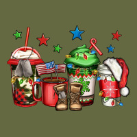 Army Christmas Coffee Long Sleeve Tee | Teevron