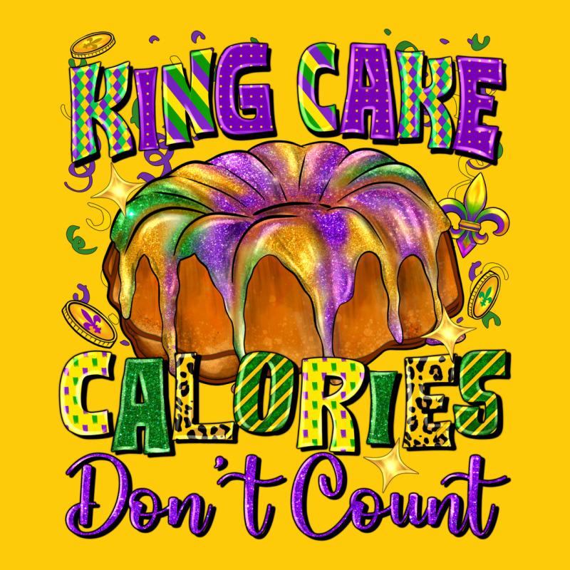 King Cake Calories Don't Count Premium Hoodie by FaDigitalArtStudio | Teevron