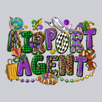 Airport Agent Mardi Gras Heavyweight Sweatshirt | Teevron