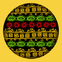 African Masks Round Earrings Premium Sweatshirt | Teevron