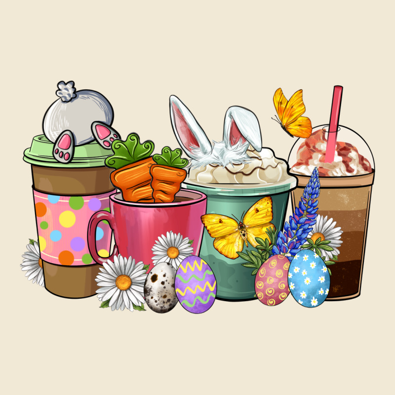 Easter Coffee Cups Premium Tee by NancyCooperArtShop | Teevron