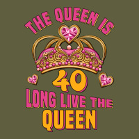 The Queen Is 40 Long Live The Queen Vintage Tee | Teevron