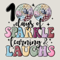 100 Days Of Sparkle Learning And Laugh Faux Sequin Heavy Core Tee | Teevron