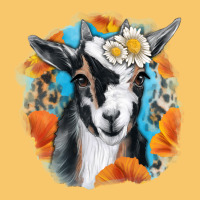 Daisy Goat With Background Vintage Hoodie | Teevron