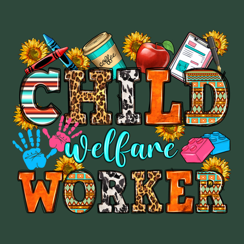 Child Welfare Worker Zipper Hoodie by OliviaCreatesArt | Teevron