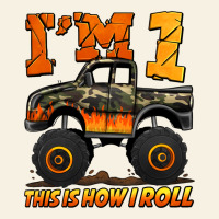 I'm One This Is How I Roll Monster Truck Birthday Vintage Tee | Teevron