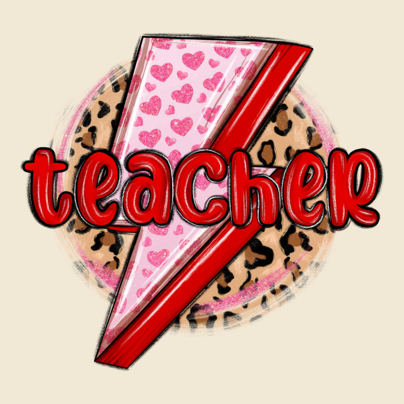 Teacher Lightning Bolt Valentines Day Ladies Tee by MaliasSmallBusiness | Teevron