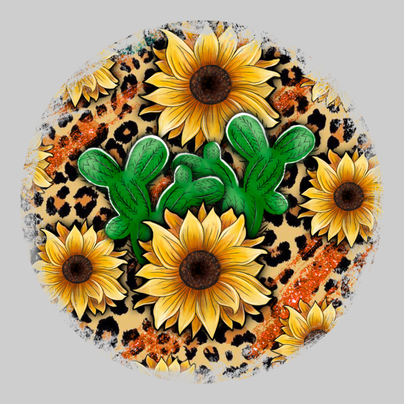 Leopard Cactus Sunflower Premium Tee by JahusDesignShop | Teevron