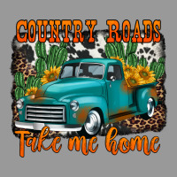 Country Roads Take Me Home Old Western Truck Vintage Hoodie | Teevron