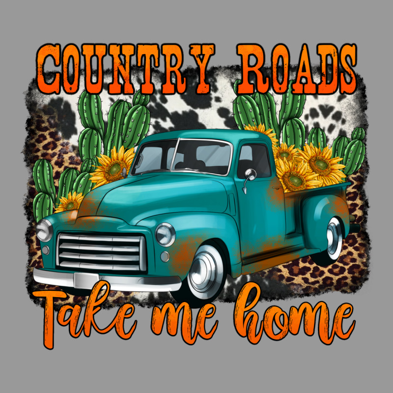 Country Roads Take Me Home Old Western Truck Vintage Hoodie by Jasminsmagicworld | Teevron