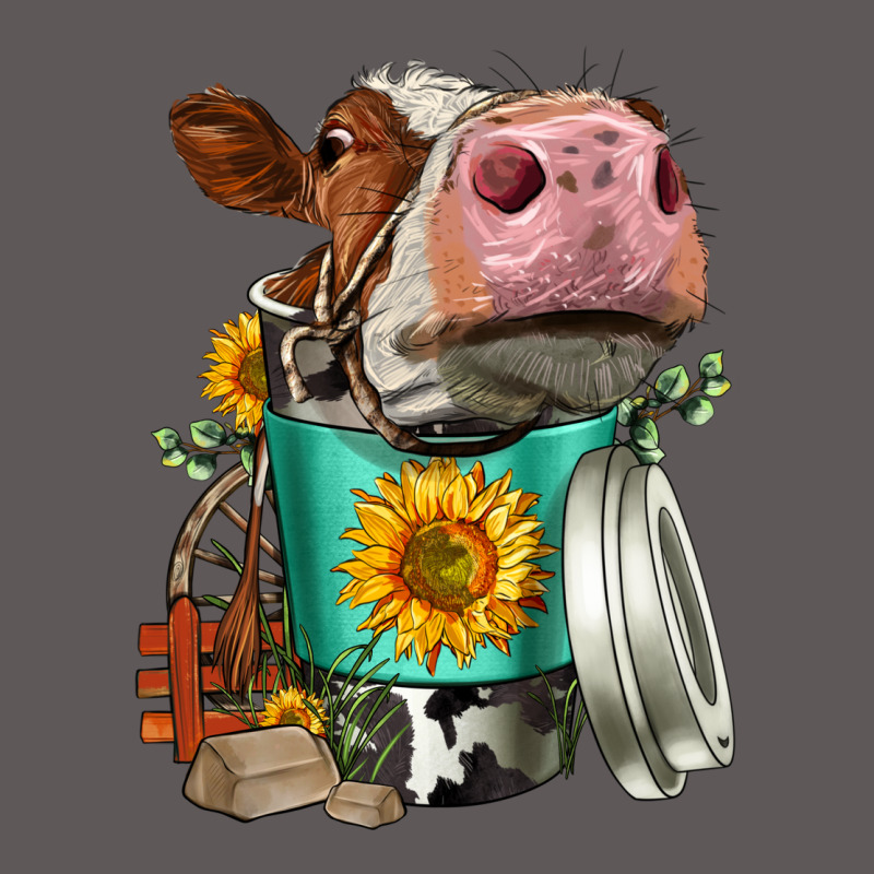 Simmental Cow Coffee Cup Premium Hoodie by FaDigitalArtStudio | Teevron