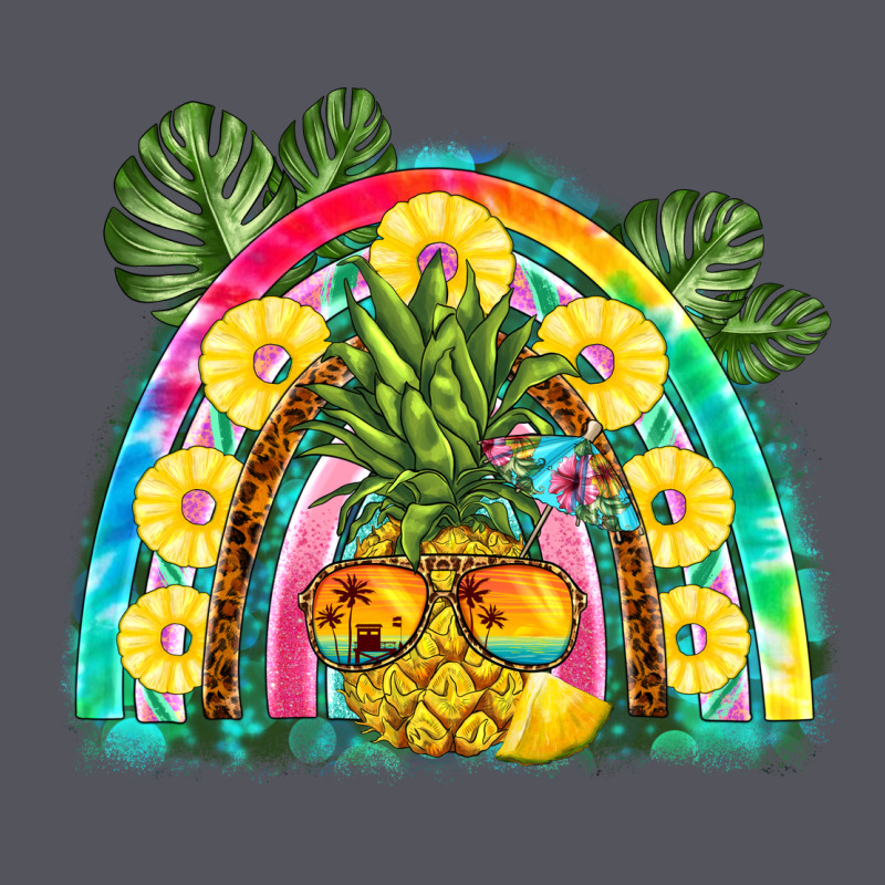Pineapple Rainbow Vintage Hoodie by BarkalooDesign | Teevron