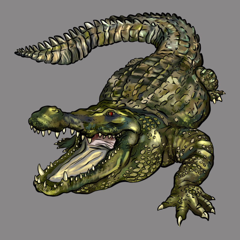 Alligator Vintage Tee by BarkalooDesign | Teevron