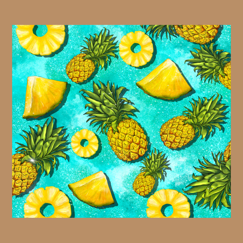 Blue Pineapple Vintage Hoodie by BarkalooDesign | Teevron