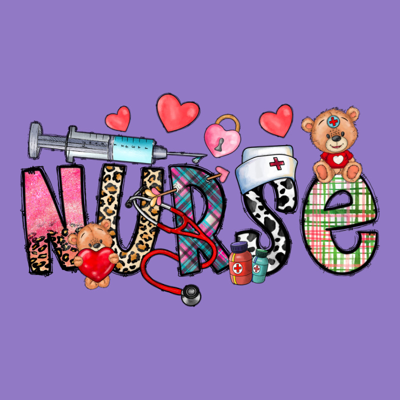 Nurse Valentines Day Urban Hoodie by CowhideDigitalArt | Teevron