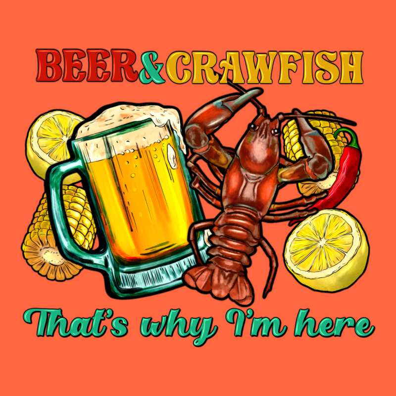 Beer&crawfish That's Why I'm Here Premium Hoodie by FaDigitalArtStudio | Teevron