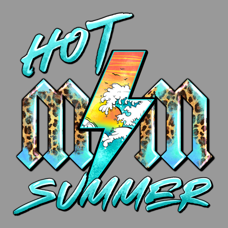 Hot Mom Summer Vintage Hoodie by BarkalooDesign | Teevron