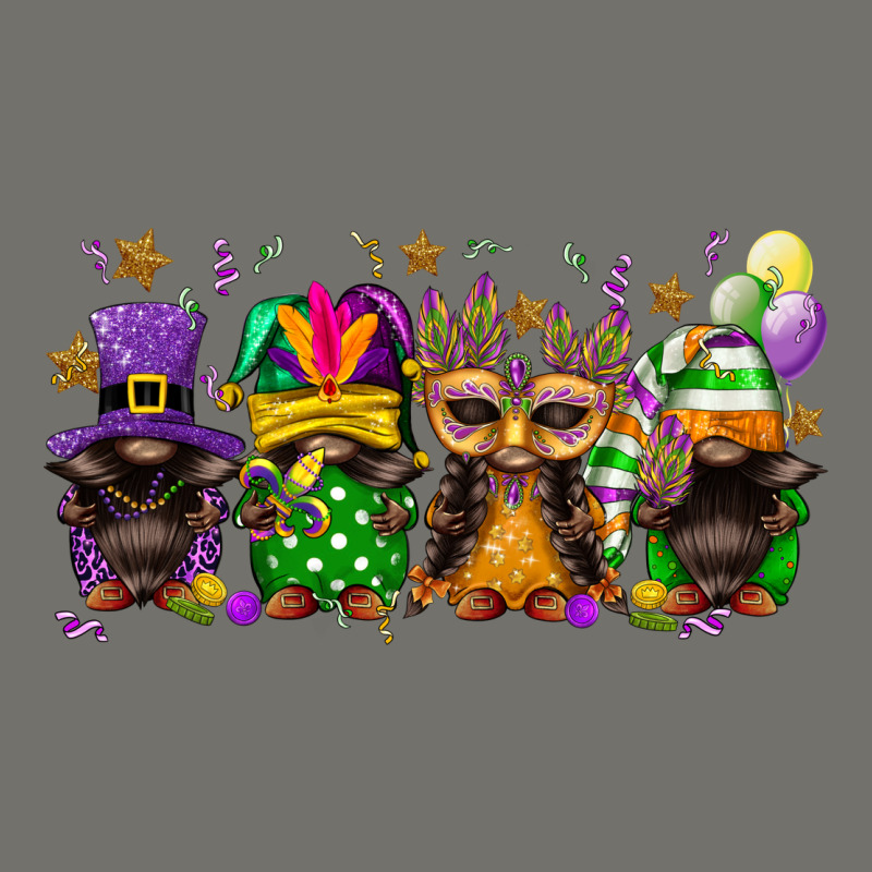 Mardi Gras Afro Gnomies Premium Hoodie by FaDigitalArtStudio | Teevron