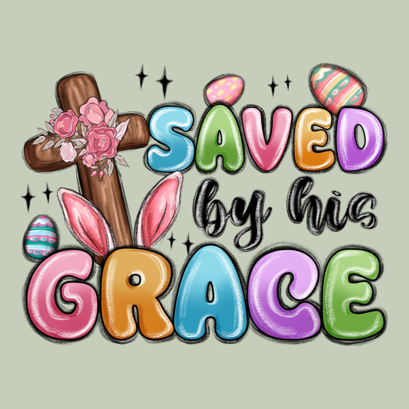 Saved By His Grace Ladies Tee by MaliasSmallBusiness | Teevron