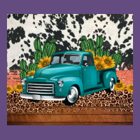Western Farm Truck Cactus And Sunflowers Vintage Hoodie | Teevron