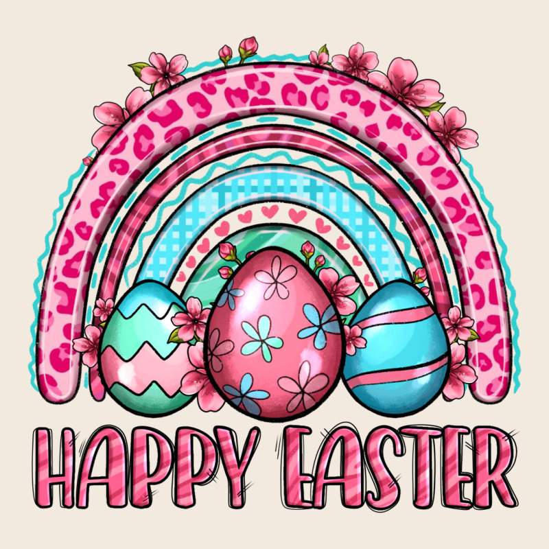 Happy Easter Eggs Rainbow Zipper Hoodie by OliviaCreatesArt | Teevron