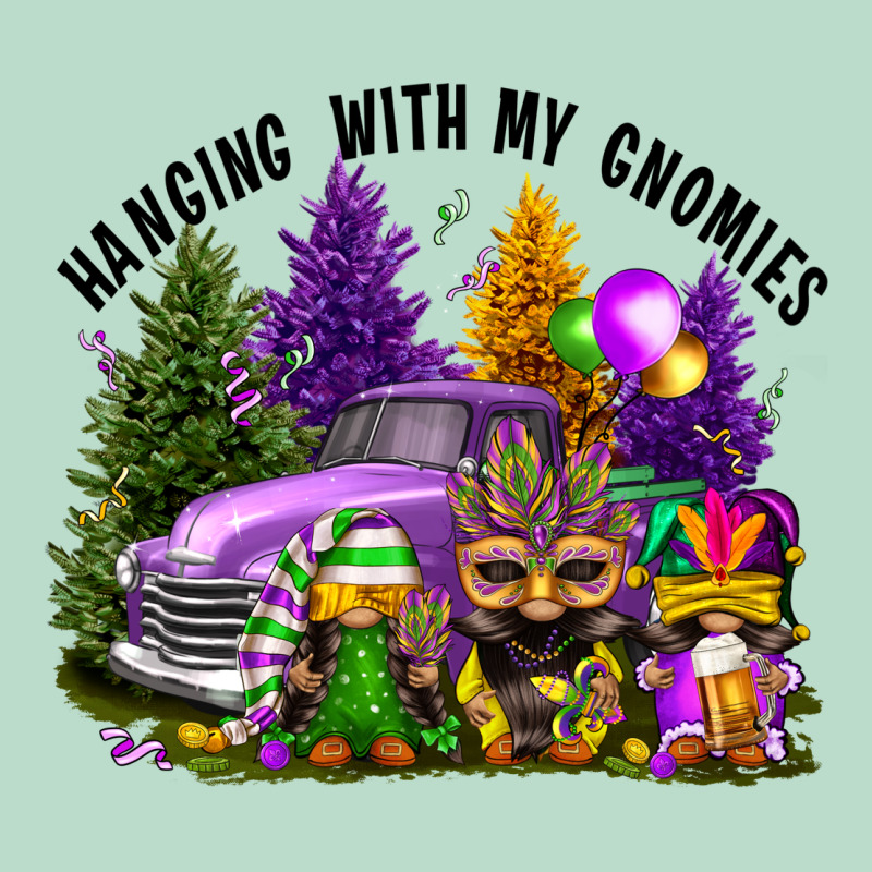 Mardi Gras Hanging With My Gnomies Premium Hoodie by FaDigitalArtStudio | Teevron