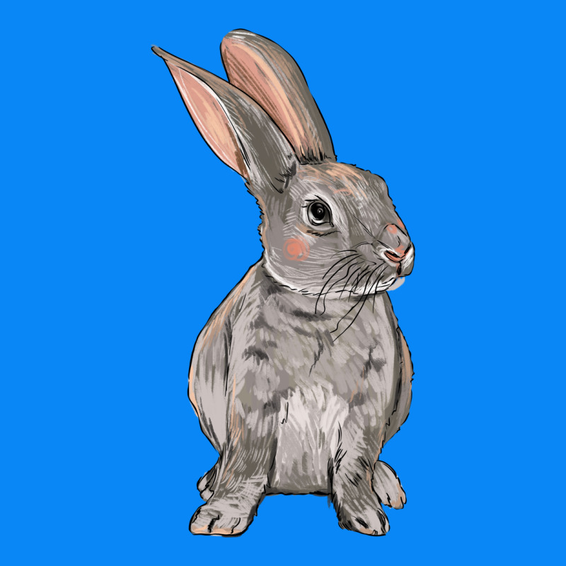 Easter Bunny Zipper Hoodie by OliviaCreatesArt | Teevron