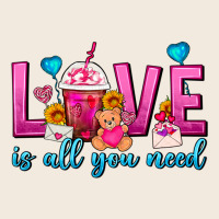 Love Is All You Need Valentines Day Frappe Coffee Zipper Hoodie | Teevron