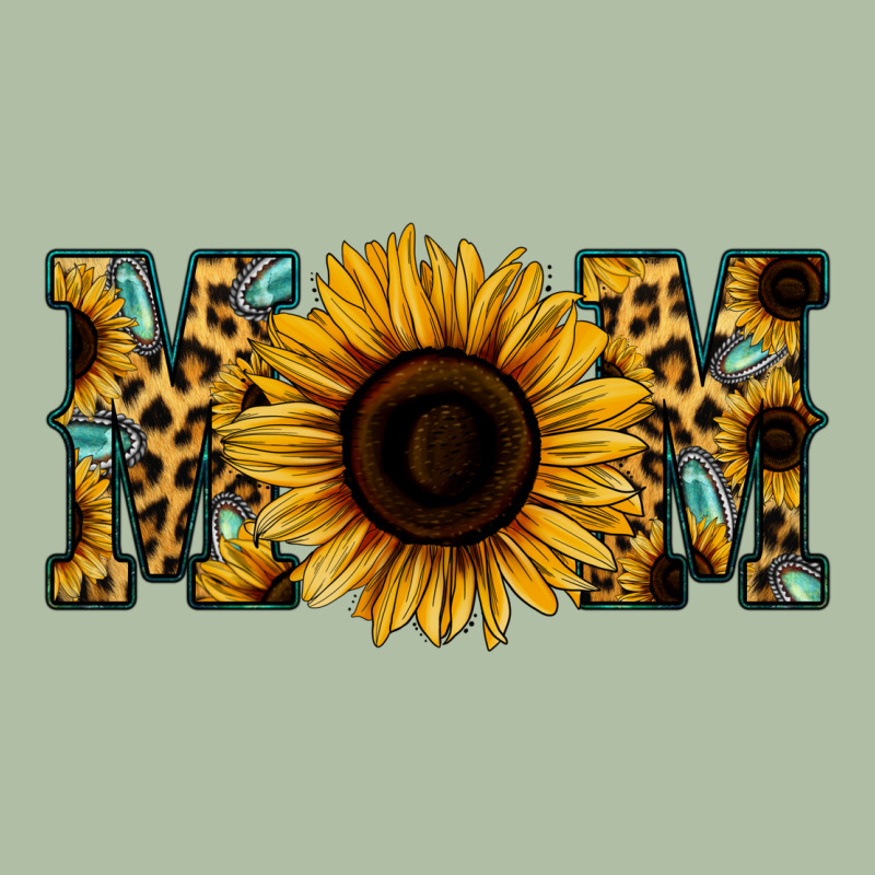 Leopard Sunflower Gemstone Mom Urban Heavy Tee by Bettercallsaul | Teevron