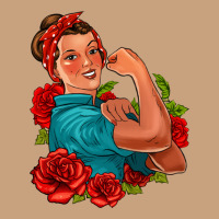 Hispanic Strong Woman With Roses Vintage Tee | Teevron