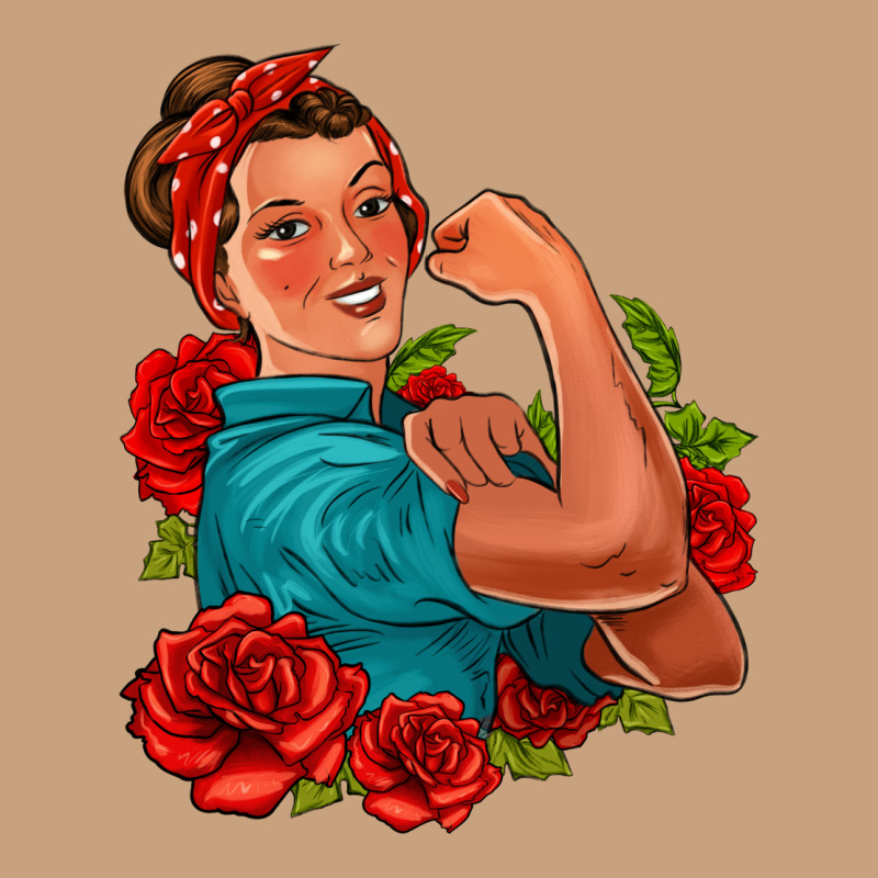Hispanic Strong Woman With Roses Vintage Tee by Jasminsmagicworld | Teevron