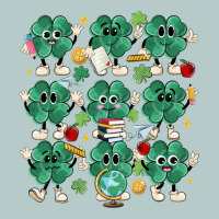 Teacher St Patrick Day Clovers Heavy Core Tee | Teevron
