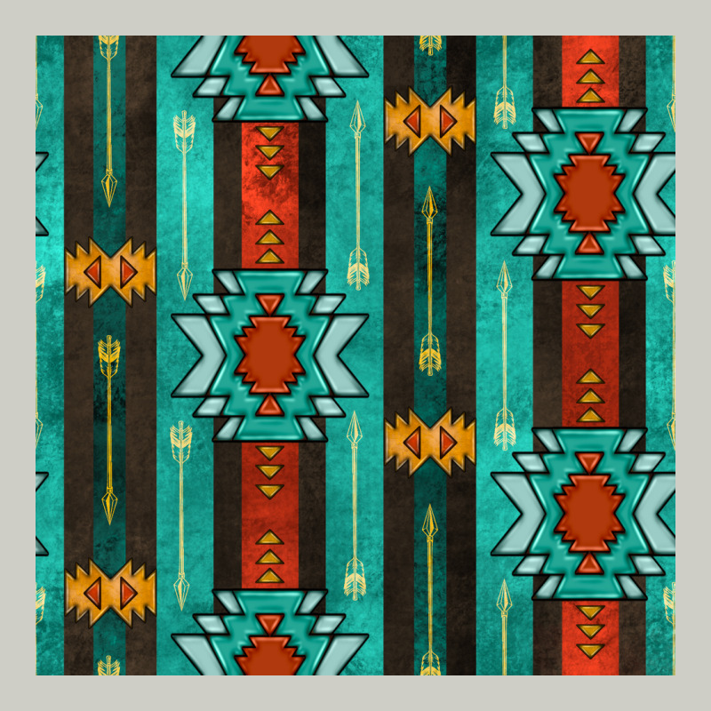 Native American Aztec Seamless Pattern 5 Heavyweight Hoodie by BundleAndBundleShop | Teevron