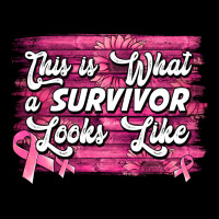 This Is What A Survivor Looks Like Breast Cancer Premium Tee | Teevron