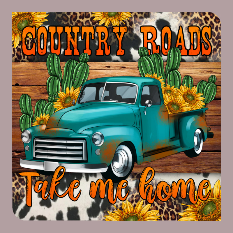 Country Roads Take Me Home Truck Coaster Vintage Hoodie by Jasminsmagicworld | Teevron