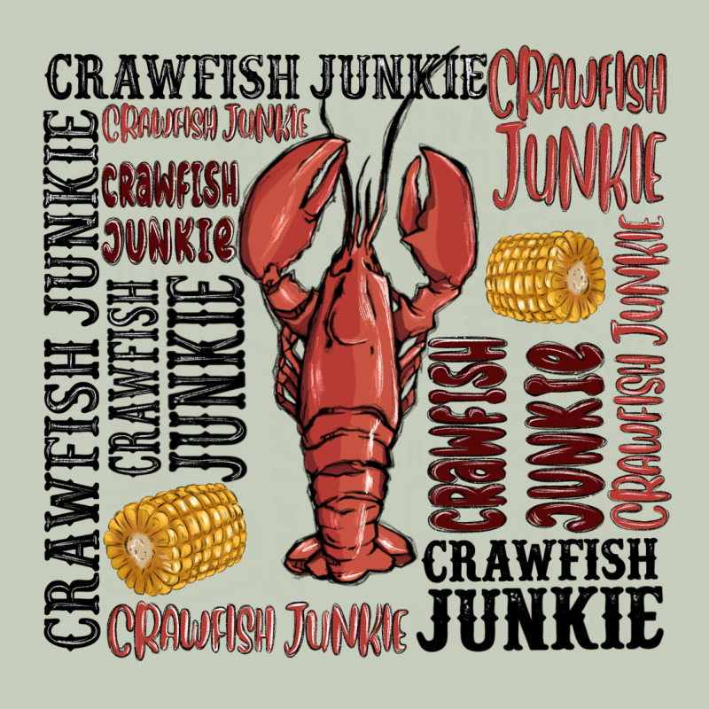 Crawfish Junkie Ladies Tee by MaliasSmallBusiness | Teevron
