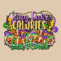 King Cake Calories Dont Count Heavyweight Sweatshirt | Teevron