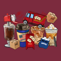 Postal Worker Coffee Cups Premium Hoodie | Teevron