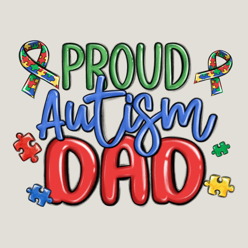 Proud Autism Dad Heavy Core Tee by MaliasSmallBusiness | Teevron